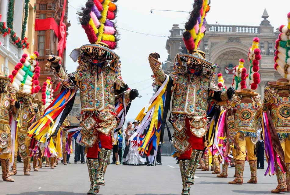 Baile tradicional de los Negritos de Huánuco